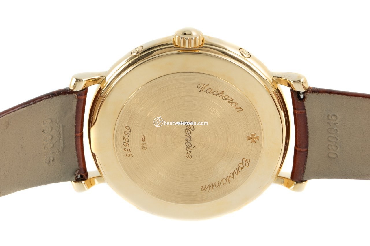 IMG_9081 Vacheron Constantin Historiques Mens watch Unisex Automatic Yellow gold 47050 000J-4 Replica 5