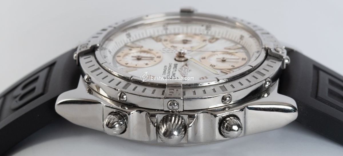 IMG_9081 Breitling Chronomat Mens watch Unisex Automatic Steel A13352 Replica 5