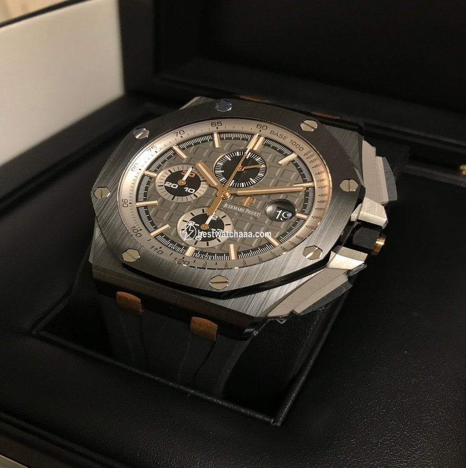 IMG_9081 Audemars Piguet Royal Oak Offshore Mens watch Unisex Automatic Ceramic 26415CE.OO.A002CA.01 Replica 5