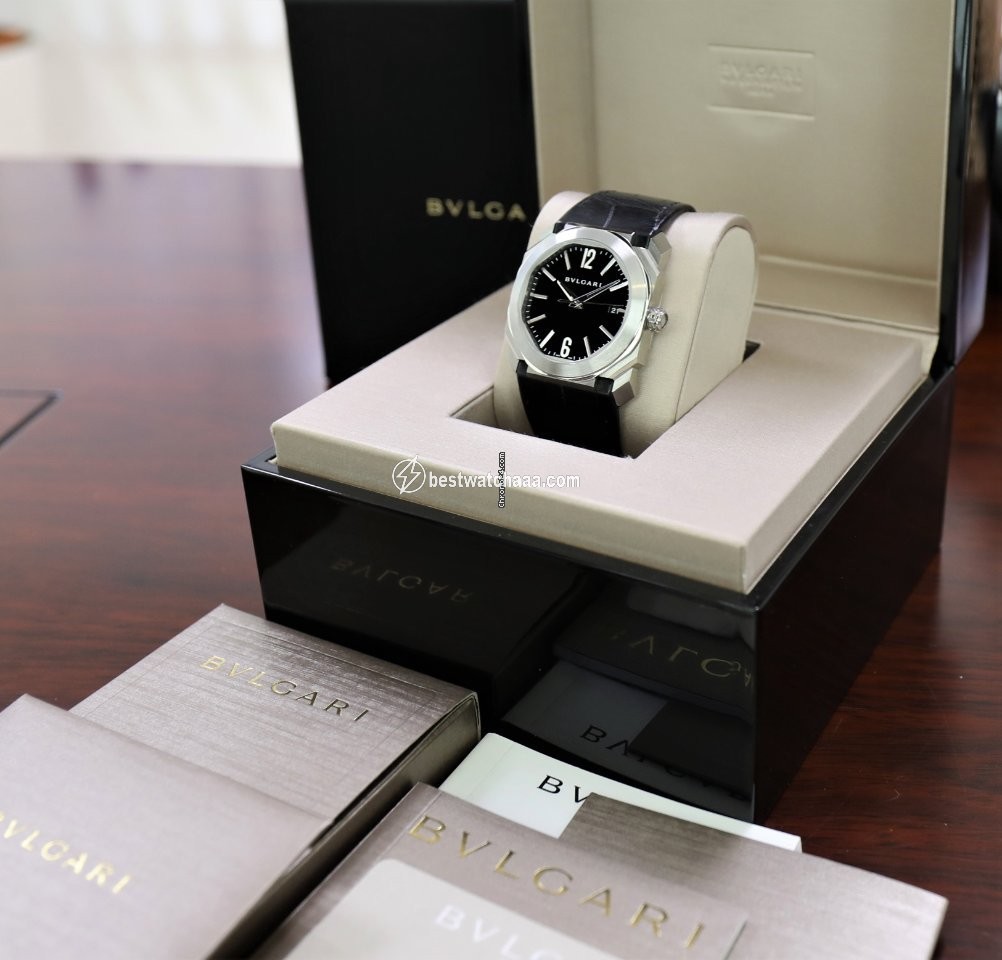 IMG_9081 Bulgari Octo Mens watch Unisex Automatic Steel 102121 BGO38BSLD Replica 5