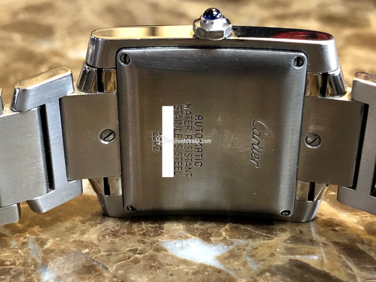 IMG_9081 Cartier Tank Francaise Mens watch Unisex Automatic Steel W51002Q3 Replica 5