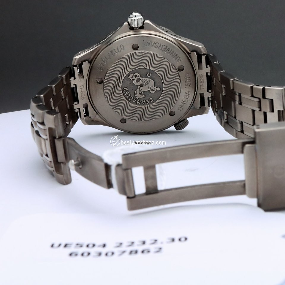 IMG_9081 Omega Seamaster Mens watch Unisex Automatic Titanium 2232.30 Replica 5