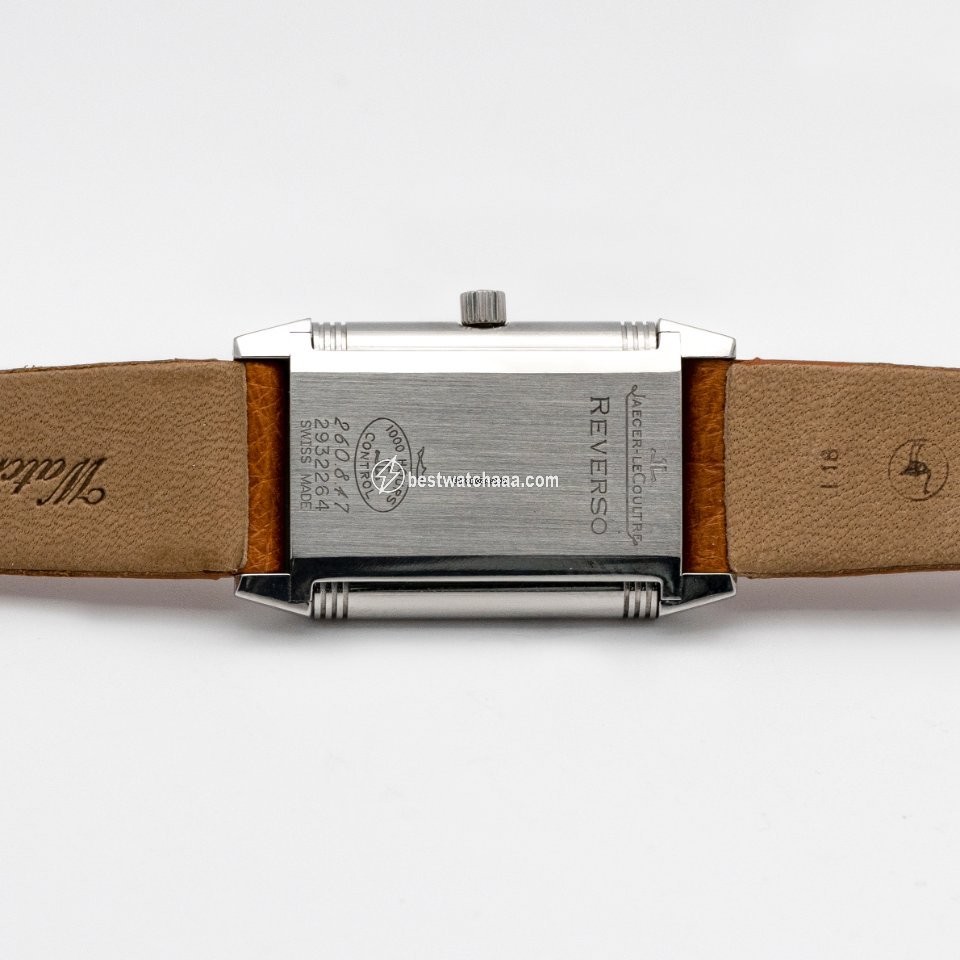 IMG_9081 Jaeger-LeCoultre Reverso Lady Womens watch Quartz Silver 260.8.47 Replica 5