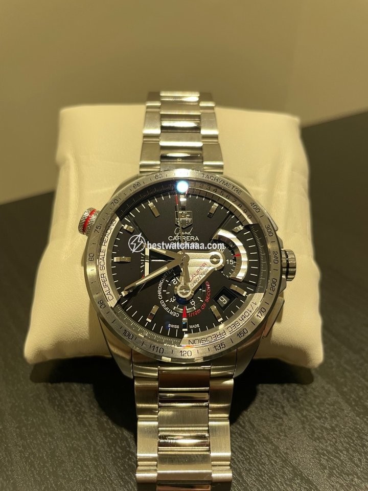 IMG_9081 TAG Heuer Grand Carrera Mens watch Unisex Automatic Steel CAV5115 Replica 5