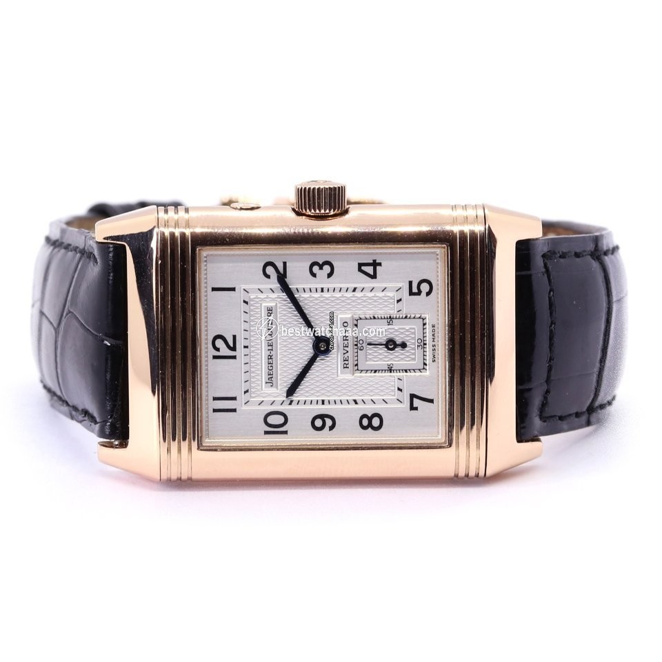IMG_9081 Jaeger-LeCoultre Reverso Grande Taille Mens watch Unisex Manual winding Rose gold 270.2.54 Replica 5