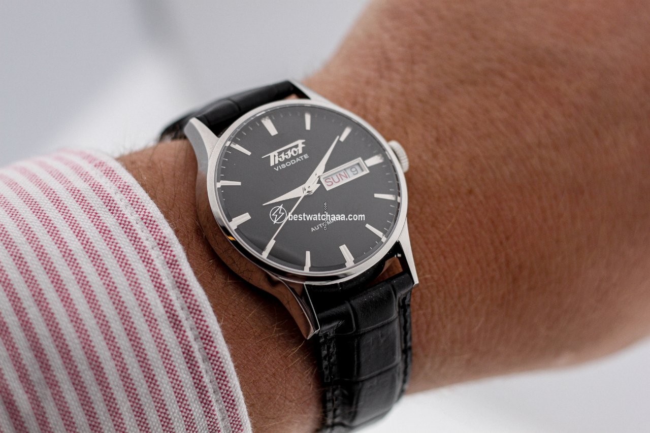 IMG_9081 Tissot Heritage Visodate Mens watch Unisex Automatic Steel T019.430.16.051.01 Replica 5