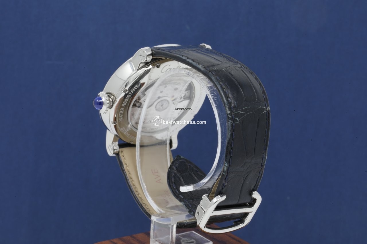 IMG_9081 Cartier Rotonde de Cartier Mens watch Unisex Automatic Steel W1556368 Replica 5