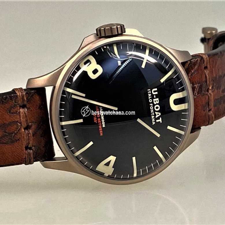 IMG_9081 U-Boat Mens watch Unisex Quartz Steel 8467 A Replica 5