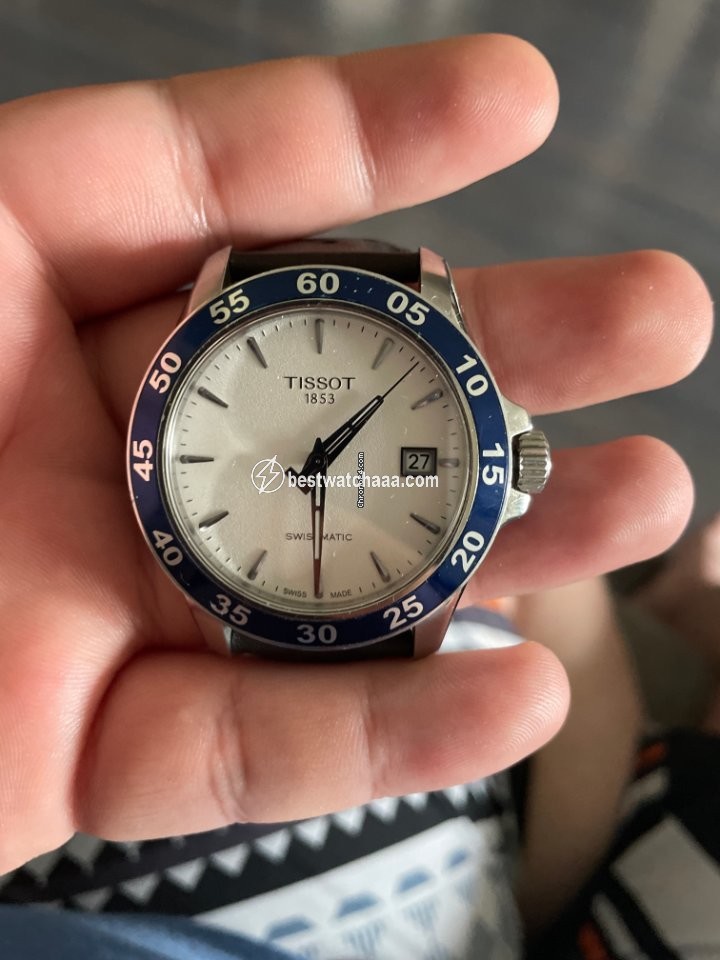 IMG_9081 Tissot V8 Mens watch Unisex Automatic Steel T106.407.26.031.00 Replica 5