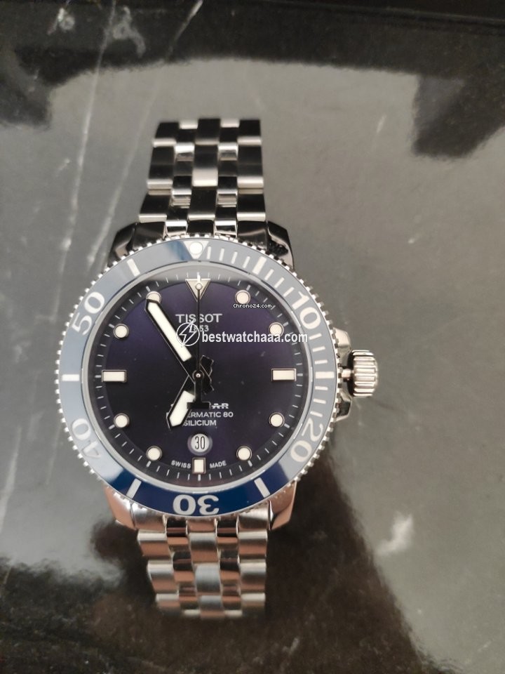IMG_9081 Tissot Seastar 1000 Mens watch Unisex Automatic Steel T120.407.11.041.01 Replica 5