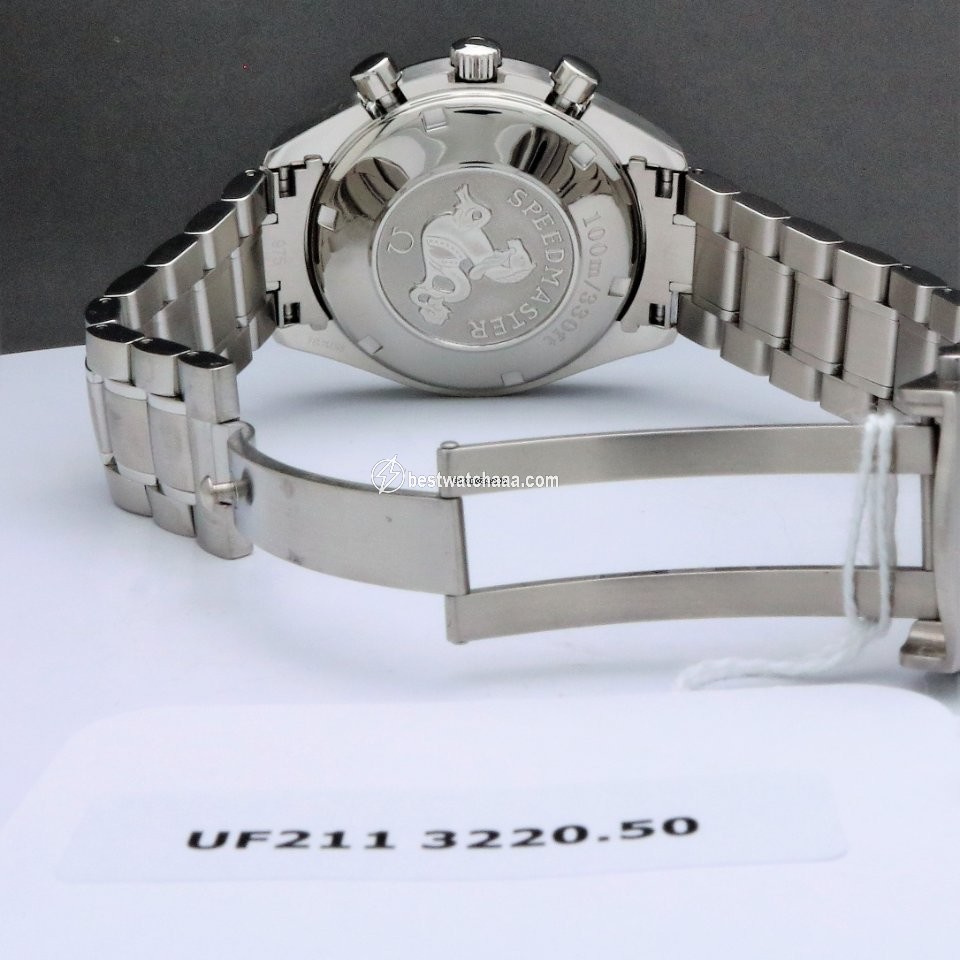 IMG_9081 Omega Speedmaster Day Date Mens watch Unisex Steel 3220.50 Replica 5