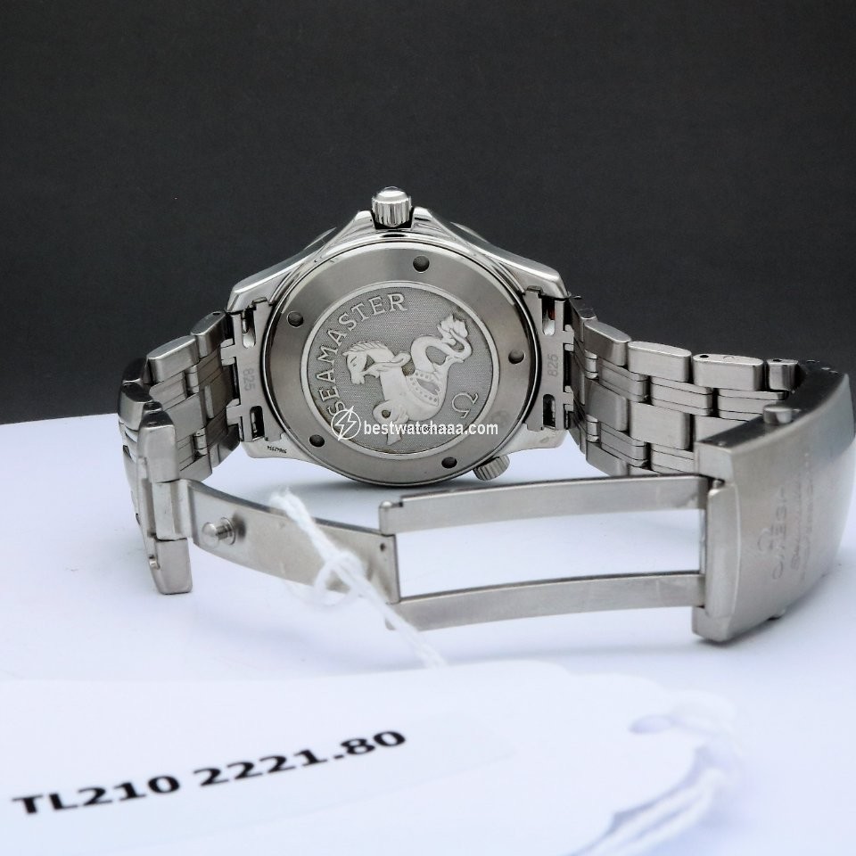 IMG_9081 Omega Seamaster Mens watch Unisex Quartz Steel 2221.80 Replica 5