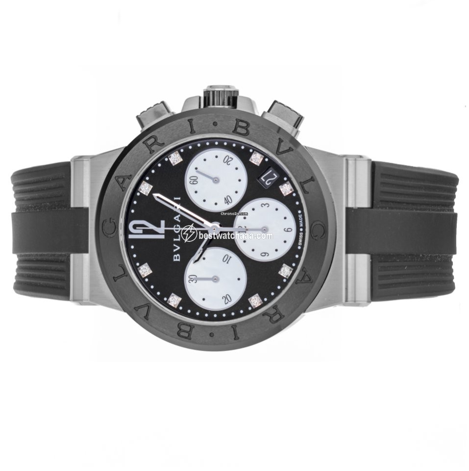 IMG_9081 Bulgari Diagono Mens watch Unisex Automatic Steel DG 37 SC CH Replica 5