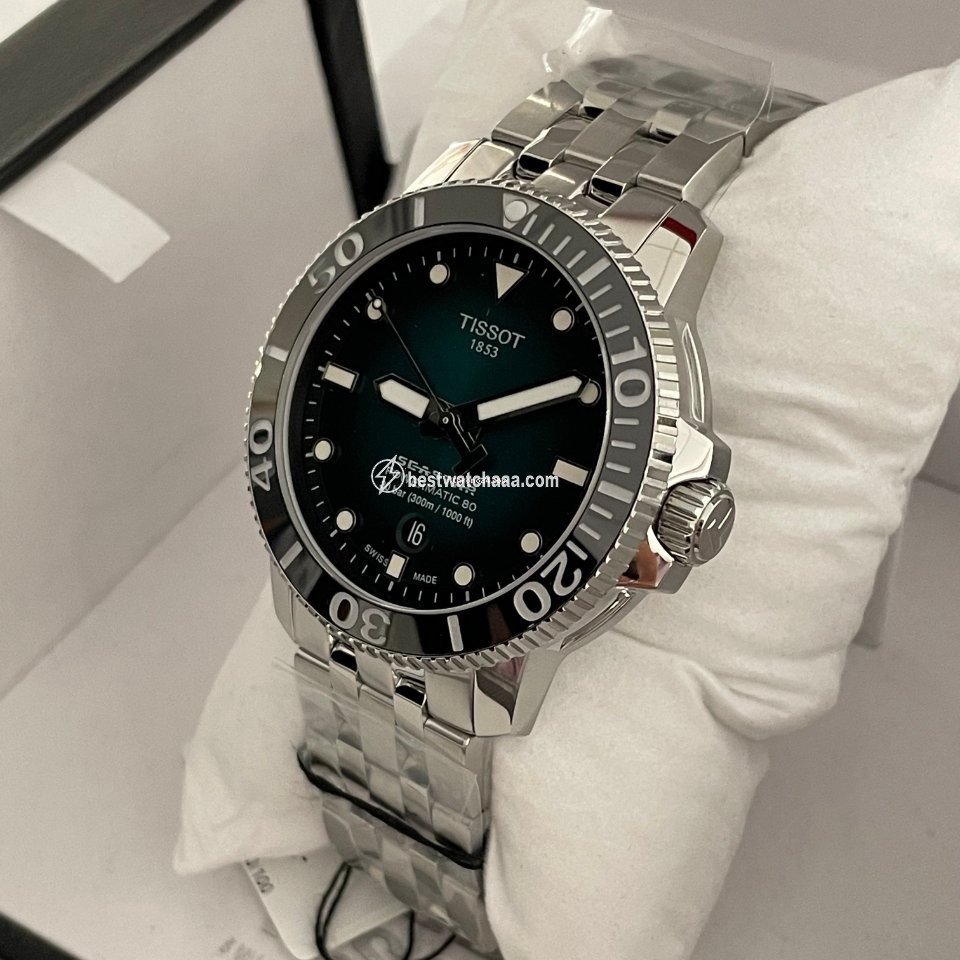 IMG_9081 Tissot Seastar 1000 Mens watch Unisex Automatic Steel T120.407.11.091.01 Replica 5