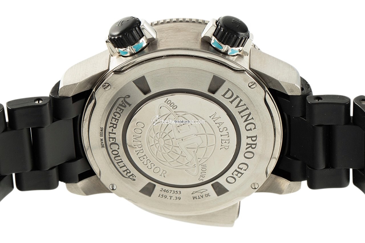 IMG_9081 Jaeger-LeCoultre Master Compressor Diving Pro Geographic Mens watch Unisex Automatic Titanium 159.T.39 Replica 5