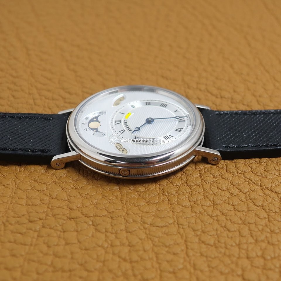 IMG_9081 Breguet Classique Mens watch Unisex Automatic White gold 3330BB 1E 986 Replica 5