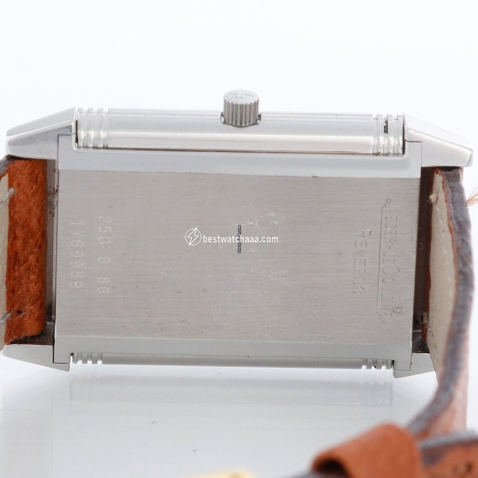IMG_9081 Jaeger-LeCoultre Reverso Mens watch Unisex Manual winding Steel 2500.8.86 Replica 5