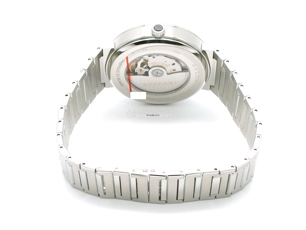 IMG_9081 Bulgari Bulgari Mens watch Unisex Automatic Steel BB41S Replica 5