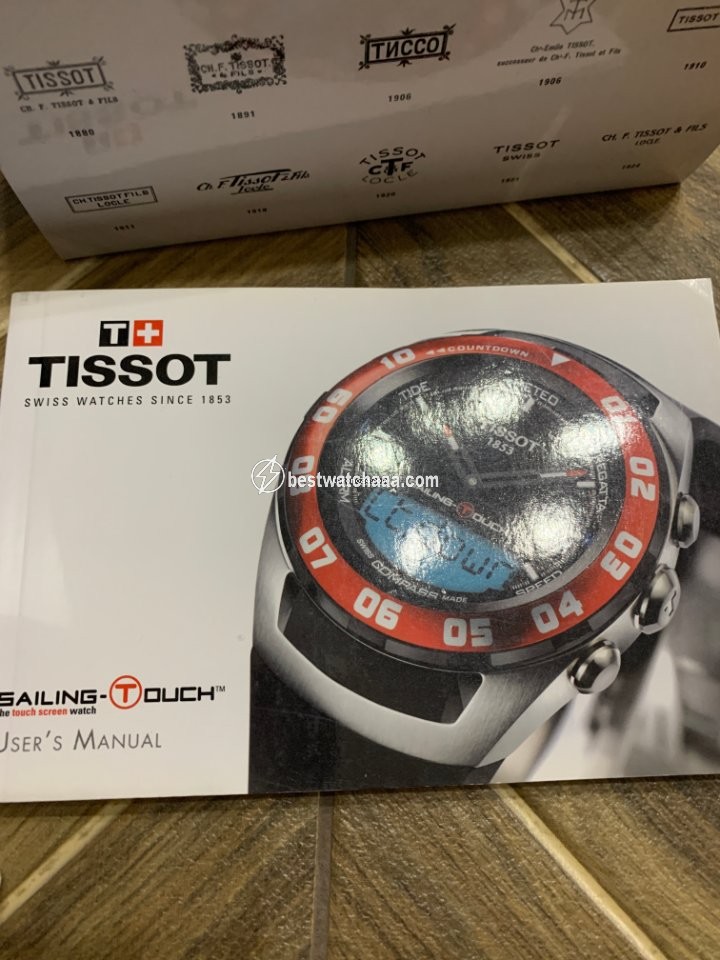 IMG_9081 Tissot Sailing-Touch Mens watch Unisex Quartz Steel T056.420.27.041.00 Replica 5
