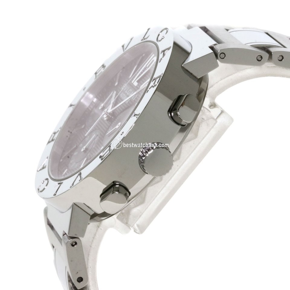 IMG_9081 Bulgari Bulgari Mens watch Unisex Automatic Steel BB38SS DCH N Replica 5