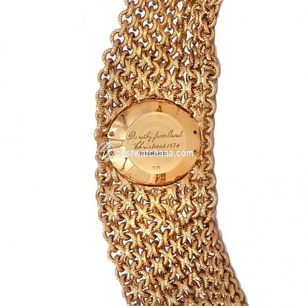 IMG_9081 Baume & Mercier Womens watch Manual winding Yellow gold 484828 Replica 5