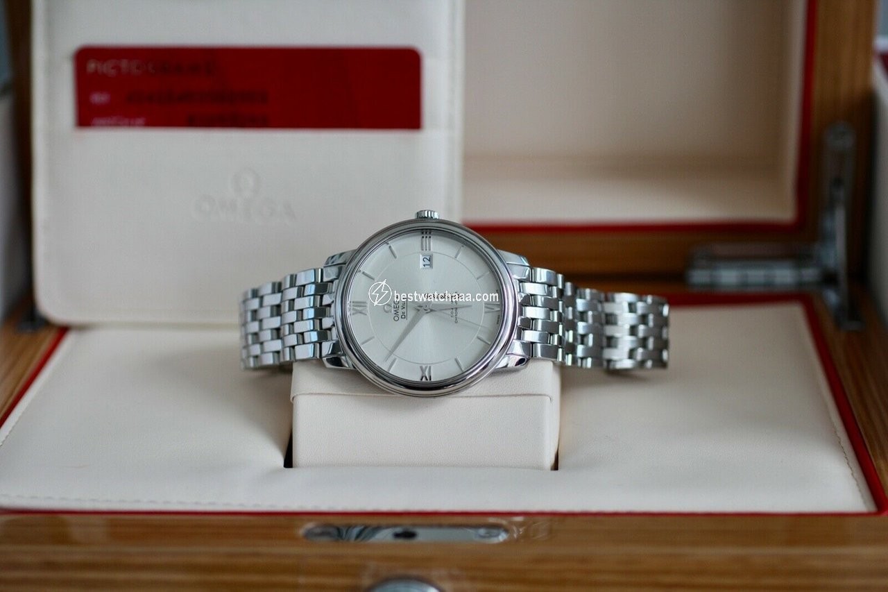 IMG_9081 Omega De Ville Prestige Mens watch Unisex Automatic Steel 424.10.40.20.02.003 Replica 5