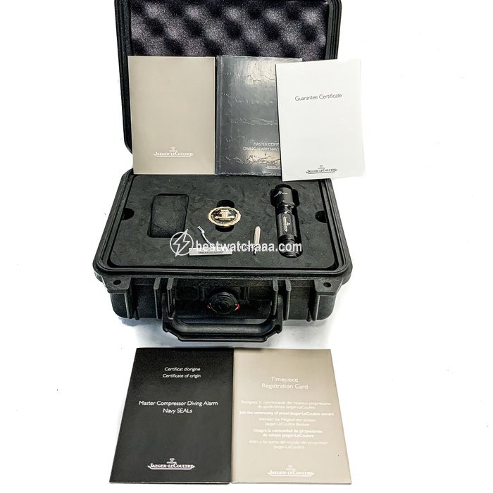 IMG_9081 Jaeger-LeCoultre Master Compressor Diving Alarm Navy SEALs Mens watch Unisex Automatic Titanium Q183T47J Replica 5