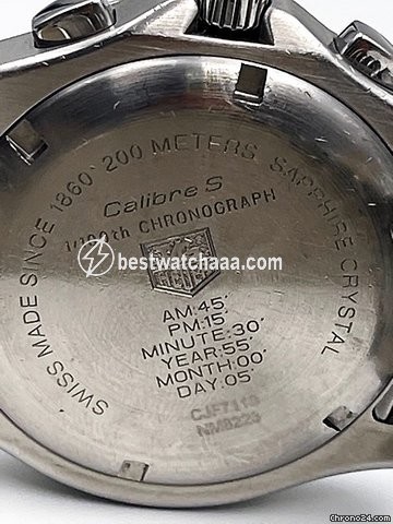 IMG_9081 TAG Heuer Link Quartz Mens watch Unisex Quartz Steel CJF7110.BA0592 Replica 5