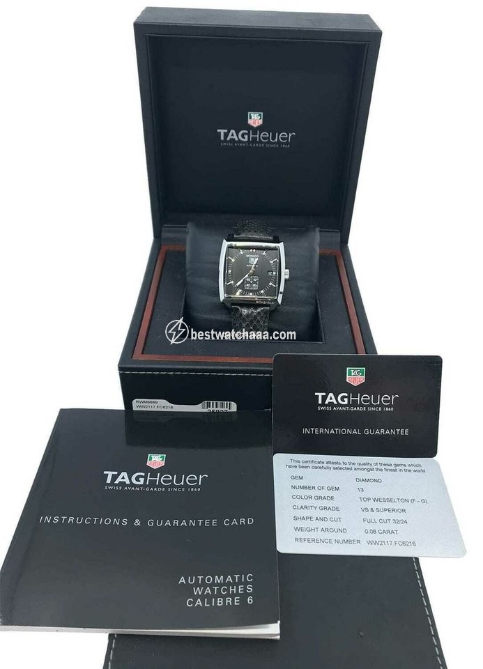 IMG_9081 TAG Heuer Monaco Mens watch Unisex Automatic Steel WW2117.FC6216 Replica 5