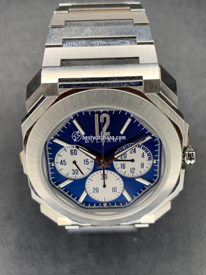 IMG_9081 Bulgari Octo Mens watch Unisex Automatic Steel 103467 Replica 5