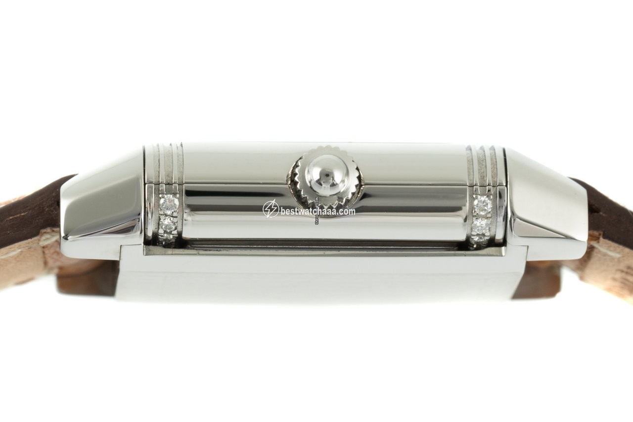 IMG_9081 Jaeger-LeCoultre Reverso Womens watch Manual winding Steel 266.842.443B Replica 5