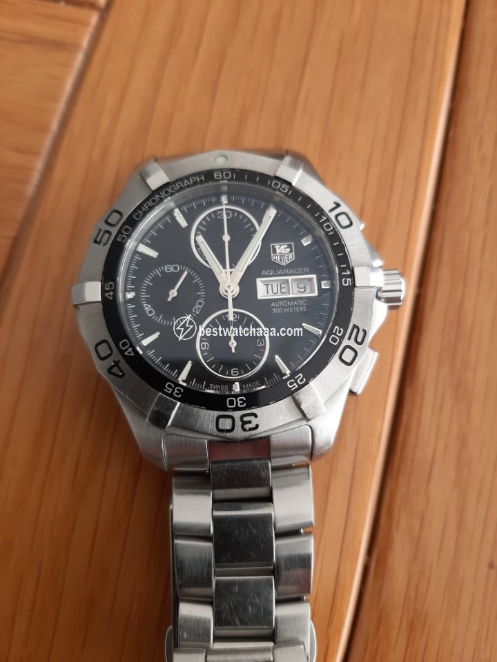 IMG_9081 TAG Heuer Aquaracer 300M Mens watch Unisex Automatic Steel CAF2010 Replica 5