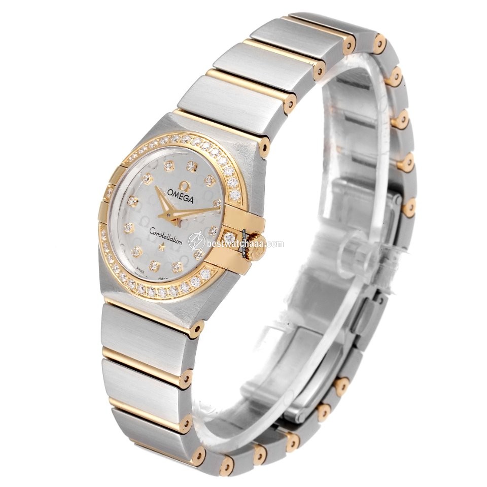 IMG_9081 Omega Constellation Quartz Womens watch Quartz Steel 123.25.24.60.52.001 Replica 5