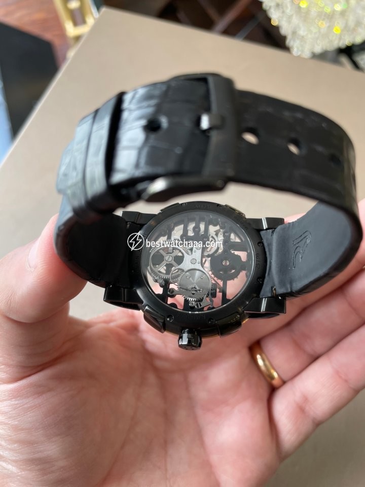 IMG_9081 Romain Jerome Moon-DNA Mens watch Unisex Steel R.J.M.AU.028.01 Replica 5