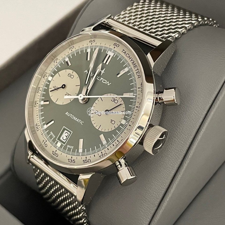 IMG_9081 Hamilton Intra-Matic Mens watch Unisex Automatic Steel H38416160 Replica 5