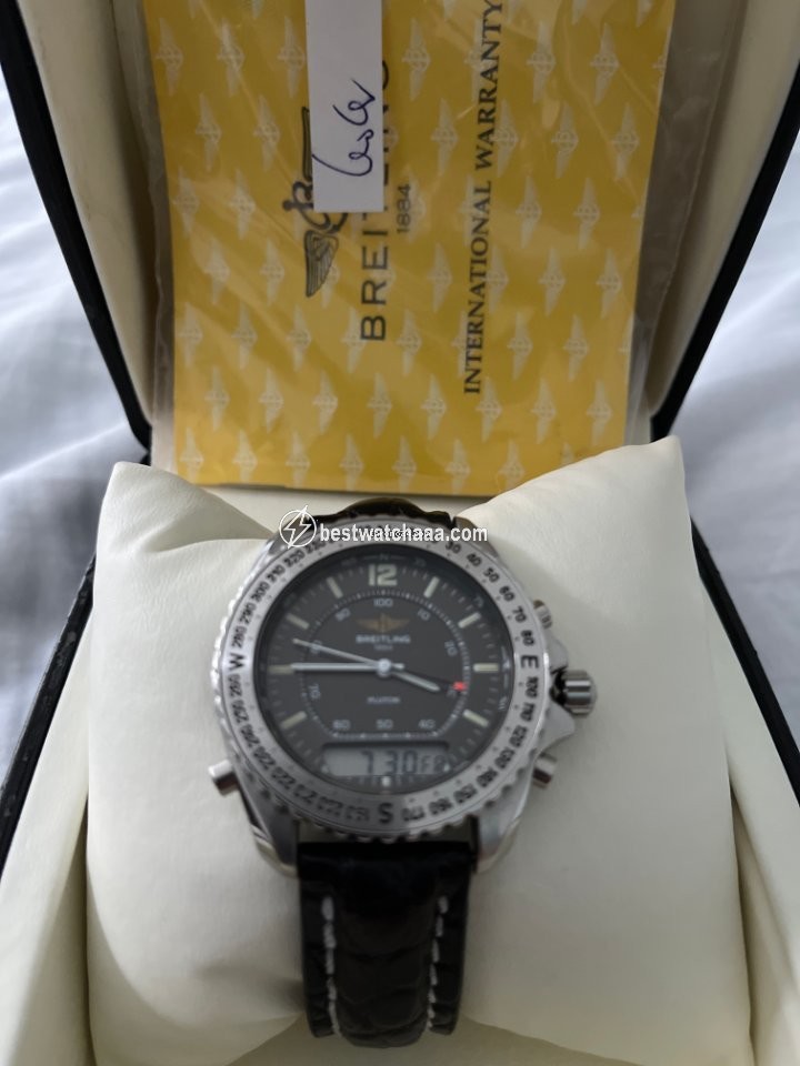Breitling Pluton Mens watch Unisex Quartz Steel A51038 - gallery