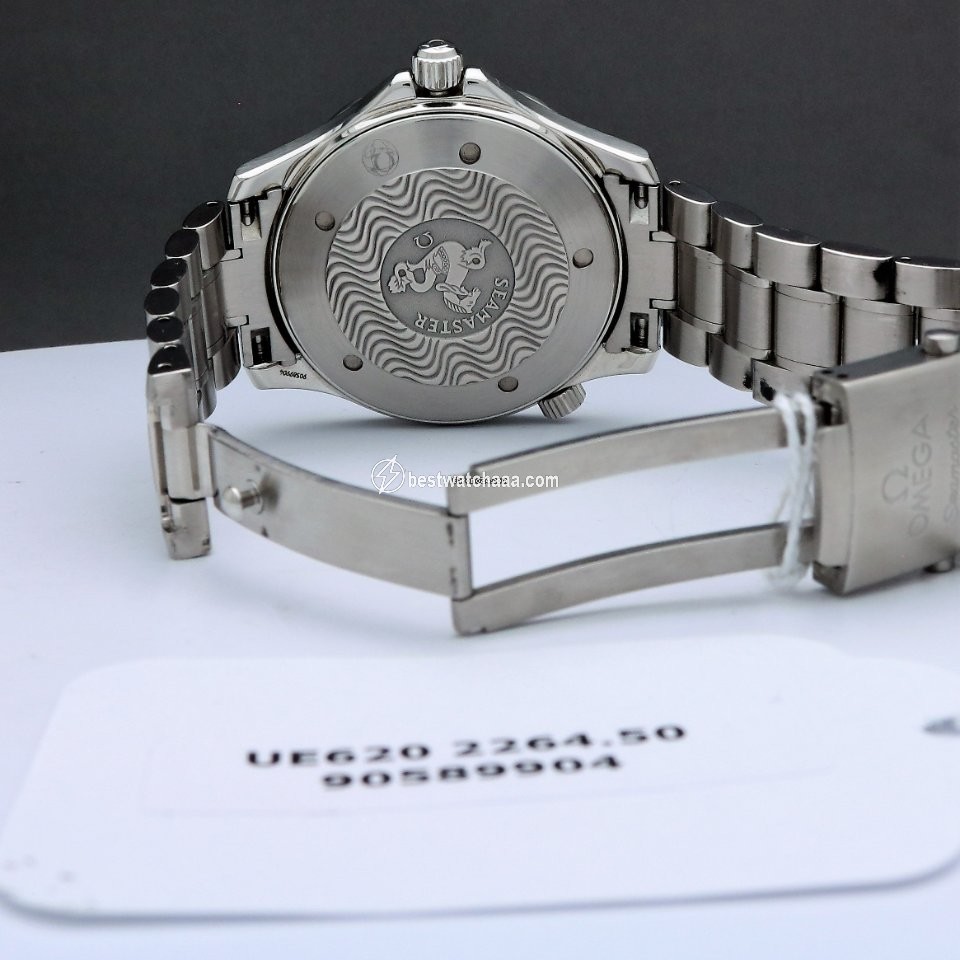 IMG_9081 Omega Seamaster Mens watch Unisex Quartz Steel 2264.50 Replica 5
