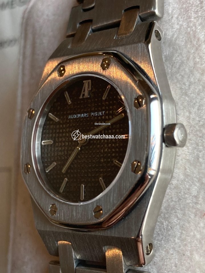 IMG_9081 Audemars Piguet Royal Oak Lady Womens watch Quartz Steel 6007ST Replica 5