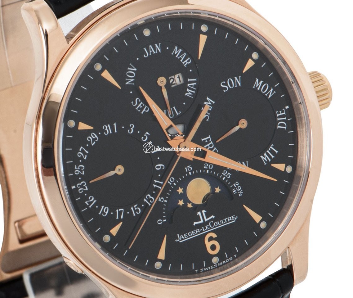 IMG_9081 Jaeger-LeCoultre Master Control Mens watch Unisex Automatic Rose gold 140.2.80.S Replica 5