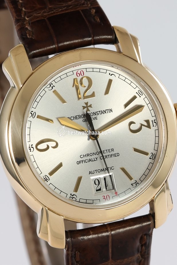 IMG_9081 Vacheron Constantin Malte Mens watch Unisex Automatic Yellow gold 42015 000J Replica 5