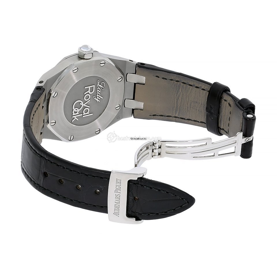 IMG_9081 Audemars Piguet Royal Oak Lady Womens watch Quartz Steel 67651ST.ZZ.D002CR.01 Replica 5