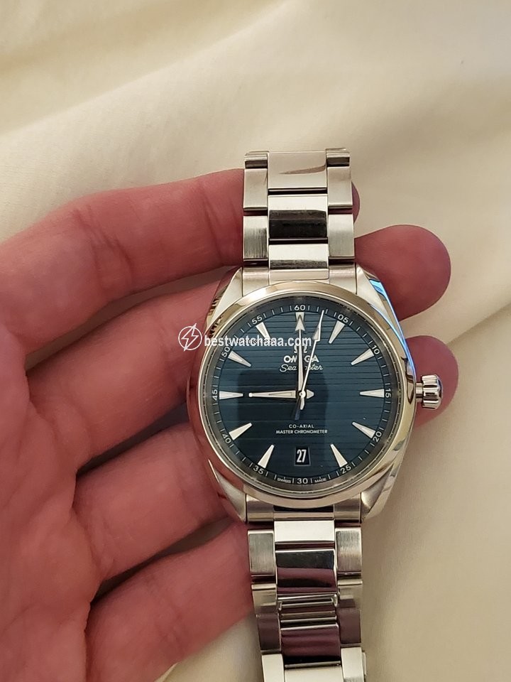 IMG_9081 Omega Seamaster Aqua Terra Mens watch Unisex Automatic Steel 220.10.38.20.03.001 Replica 5