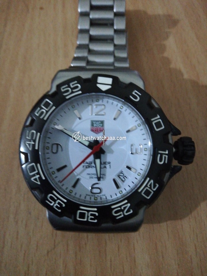 IMG_9081 TAG Heuer Formula 1 Quartz Mens watch Unisex Quartz Steel WAC1111 Replica 5