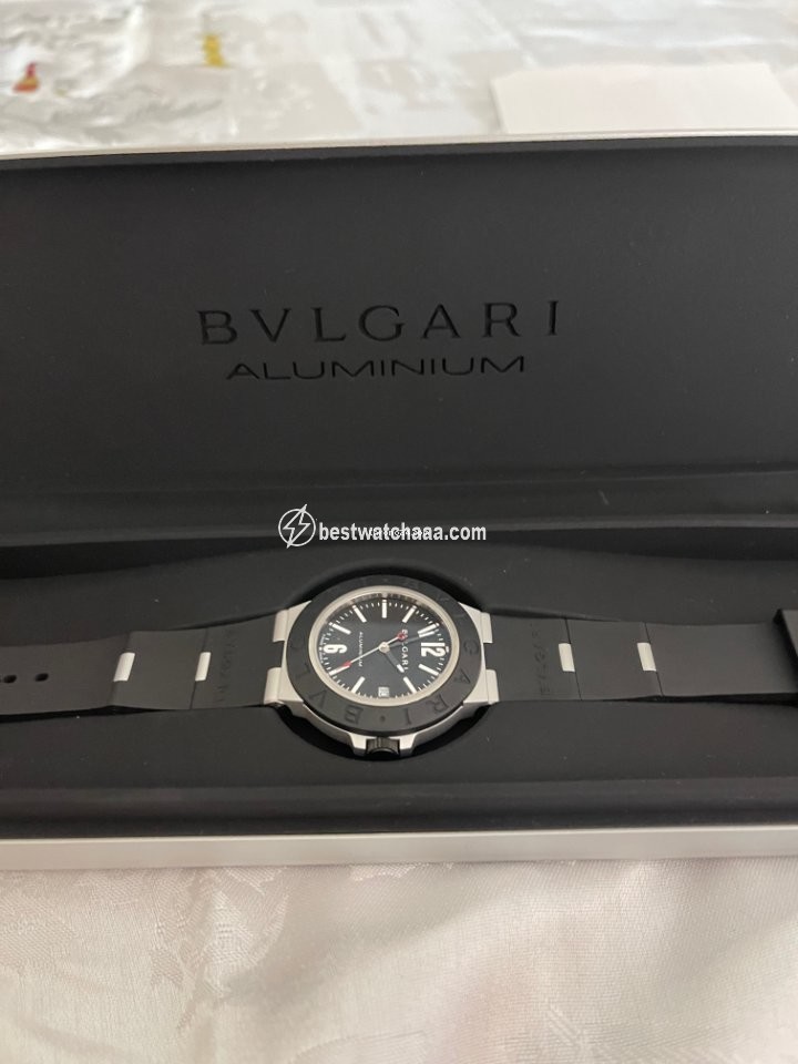 IMG_9081 Bulgari Bulgari Mens watch Unisex Automatic Aluminum 103382 Replica 5