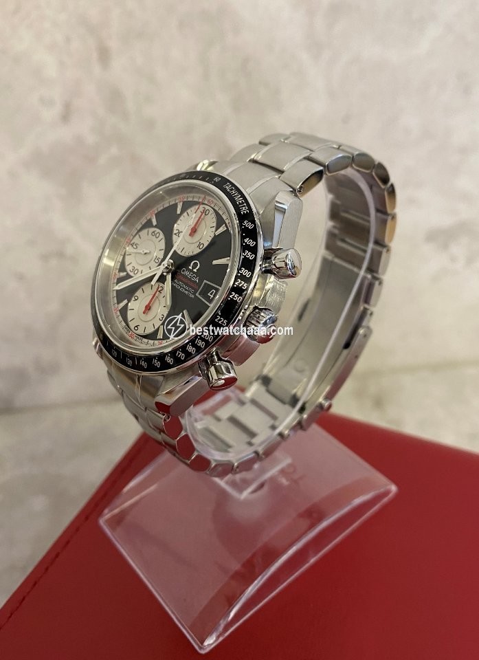 IMG_9081 Omega Speedmaster Date Mens watch Unisex Automatic Steel 3210.51.00 Replica 5