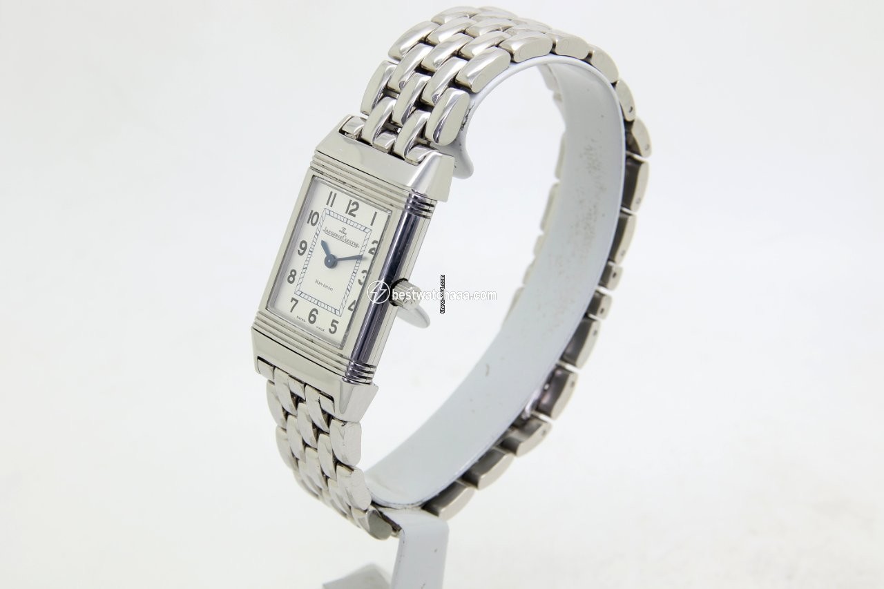IMG_9081 Jaeger-LeCoultre Reverso Lady Womens watch Quartz Steel 260.8.08 Replica 5