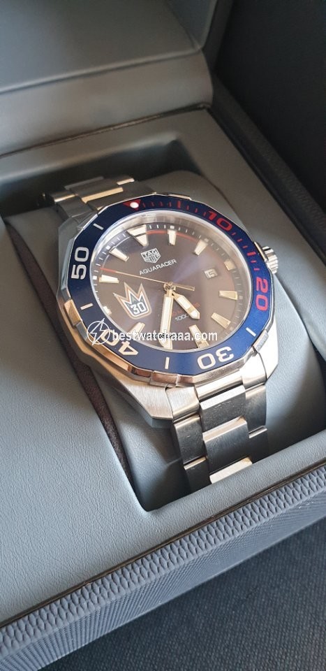 IMG_9081 TAG Heuer Aquaracer Mens watch Unisex Quartz Steel WAY101J Replica 5