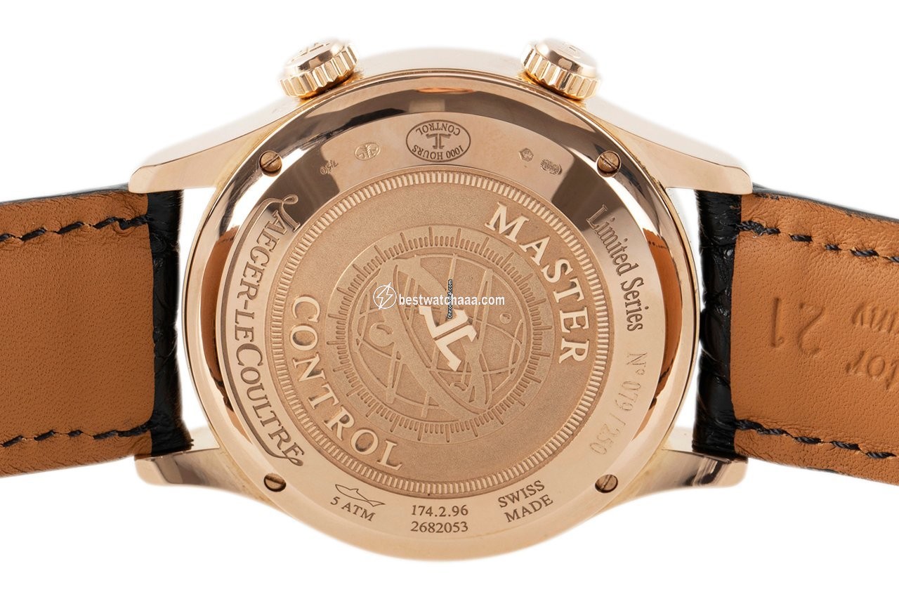 IMG_9081 Jaeger-LeCoultre Master Memovox Mens watch Unisex Automatic Red gold Q1412471 Replica 5