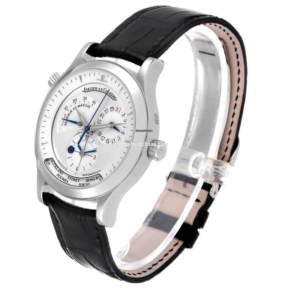 IMG_9081 Jaeger-LeCoultre Master Geographic Mens watch Unisex Automatic Steel Q1428420 Replica 5
