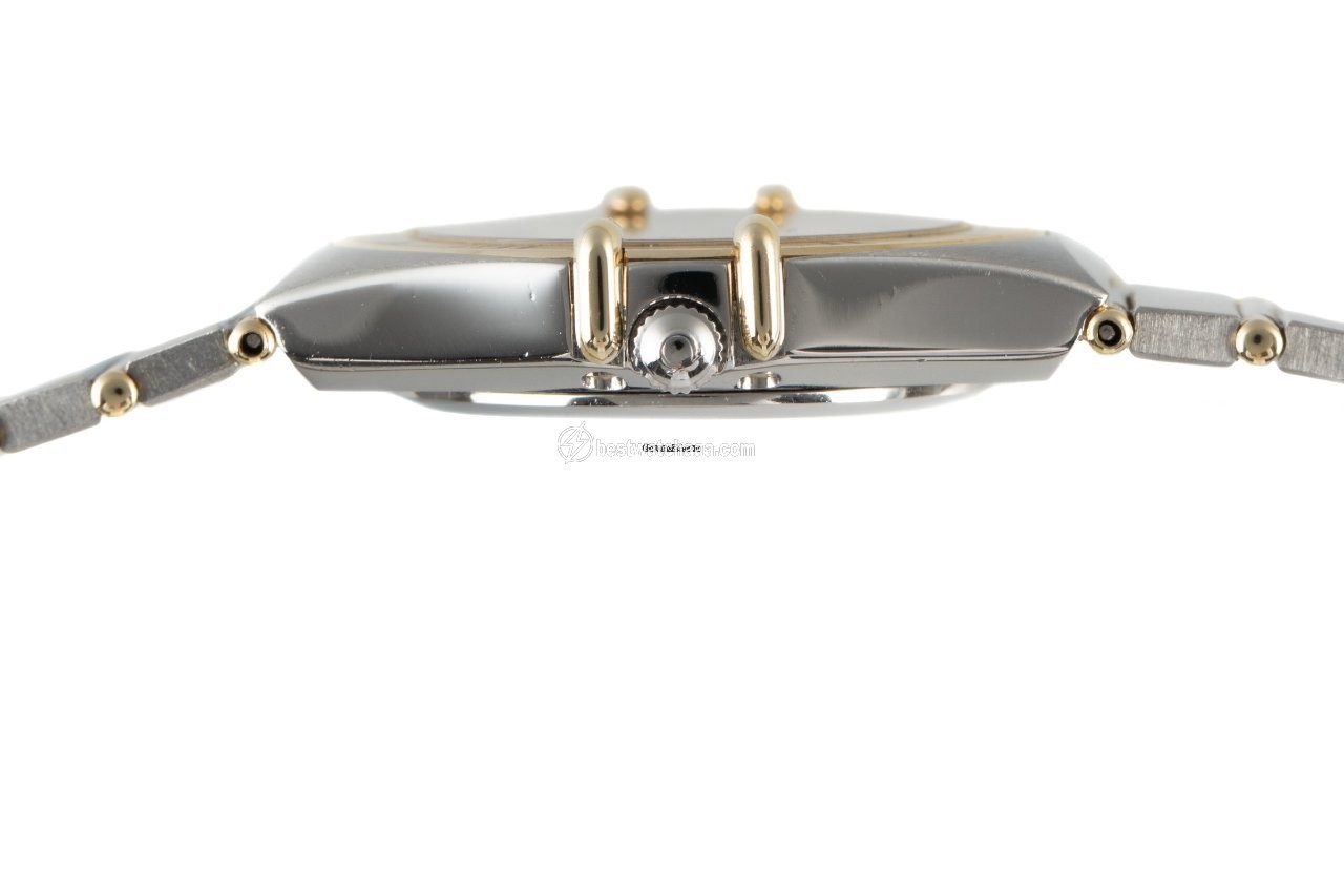 IMG_9081 Omega Constellation Ladies Womens watch Quartz Gold Steel 598.0003 Replica 5